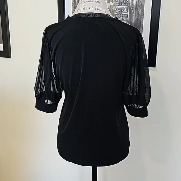 NWOT Calvin Klein black top sz M - Picture 6 of 13